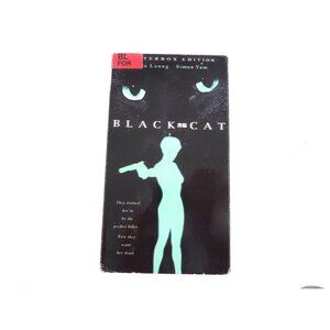 Black Cat VHS Jade Leung Simon Yam 1999 English Subtitles
